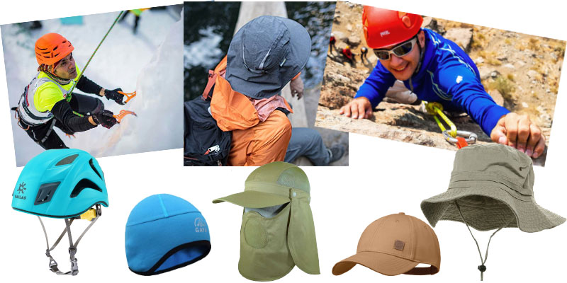 انواع کلاه کوهنوردی